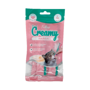 Fellini Creamy Hairball Atún-Fibra 60gr